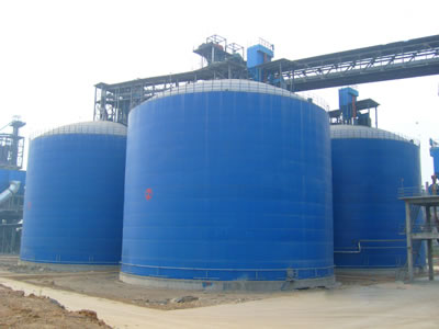 阿鲁科尔沁水泥钢板库改造