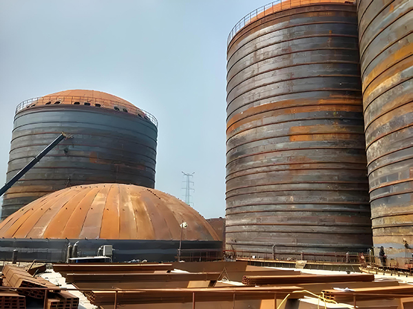 阿鲁科尔沁焦粉钢板仓